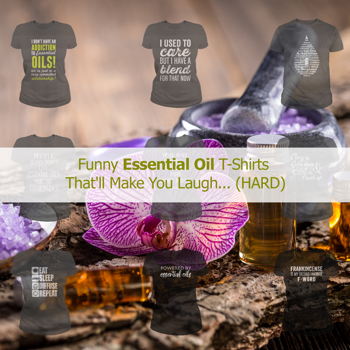 funny essential oil shirts