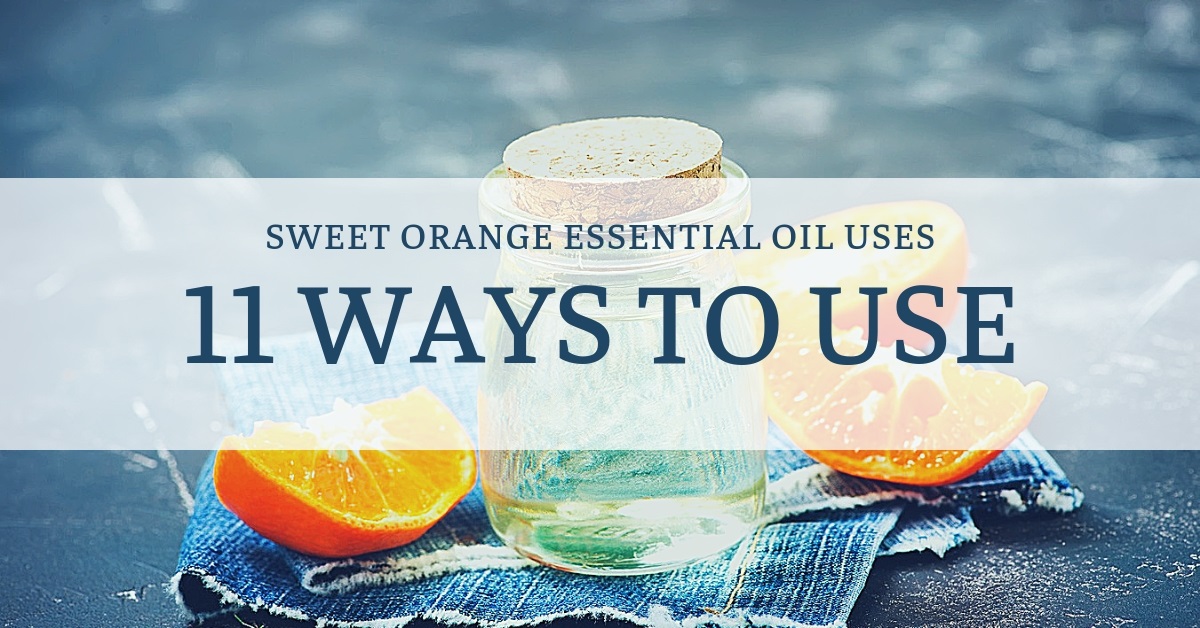 how to use sweet orange oil